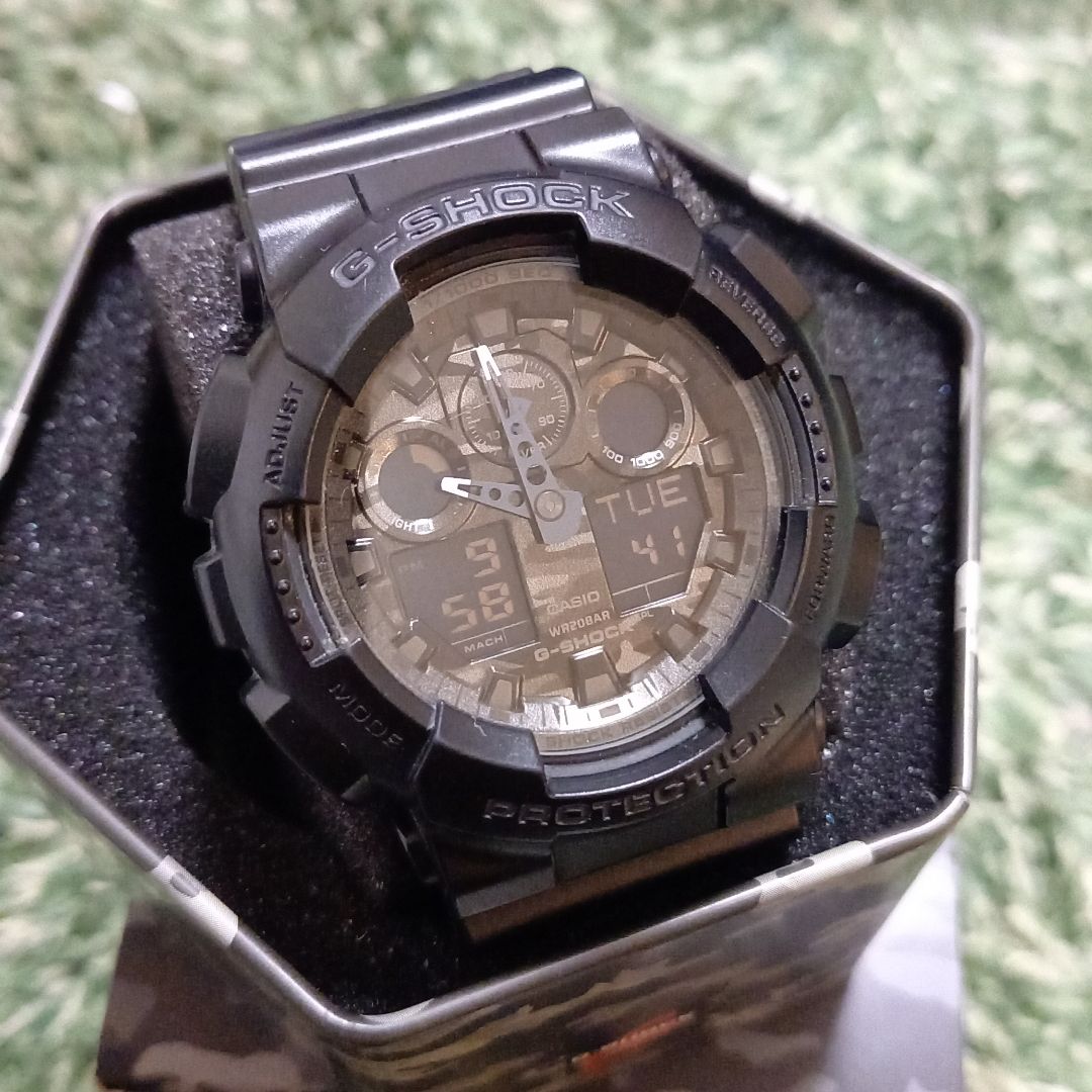 G-Shock Camouflage pattern Digital-Analog Quartz Men