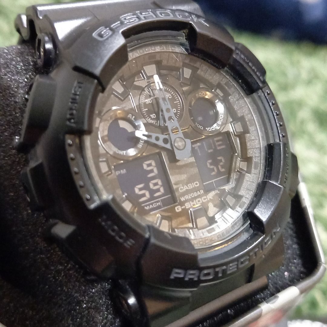 G-Shock Camouflage pattern Digital-Analog Quartz Men