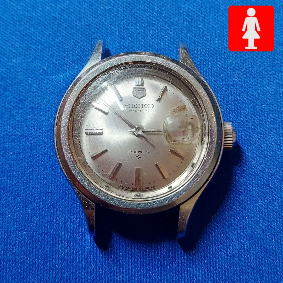 Seiko chorus Chorus 2118-0200 Analog Mechanical (Manual) Women Working Item Chorus Manual Winding