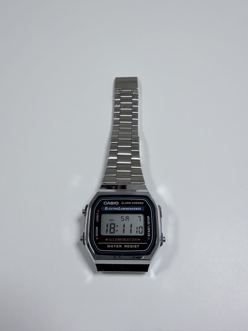 Casio A168WA-1A2WJR Digital Quartz Women