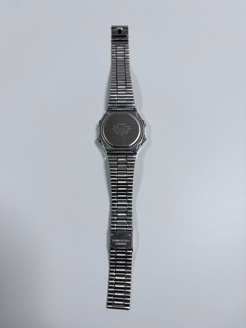 Casio A168WA-1A2WJR Digital Quartz Women