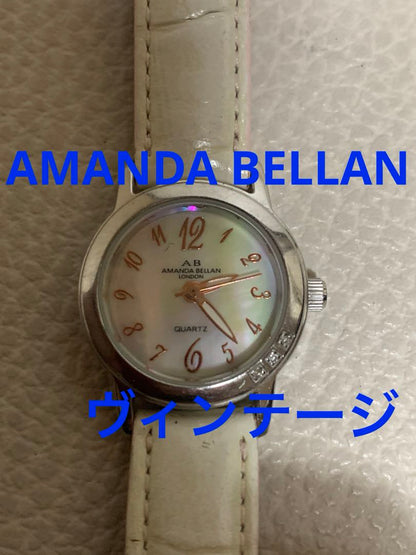 Amanda Bellan AB-227L Analog Quartz Women アマンダ・ベラン Belan 時計 正常 Working Item