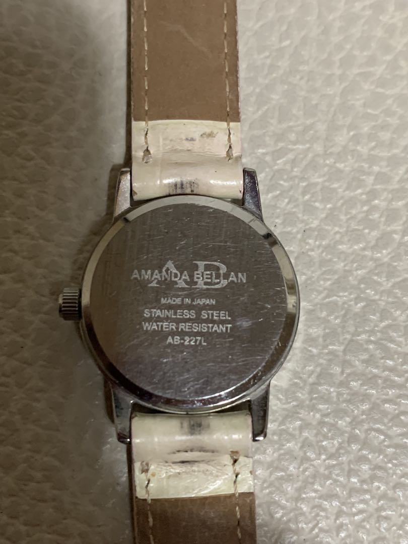 Amanda Bellan AB-227L Analog Quartz Women アマンダ・ベラン Belan 時計 正常 Working Item
