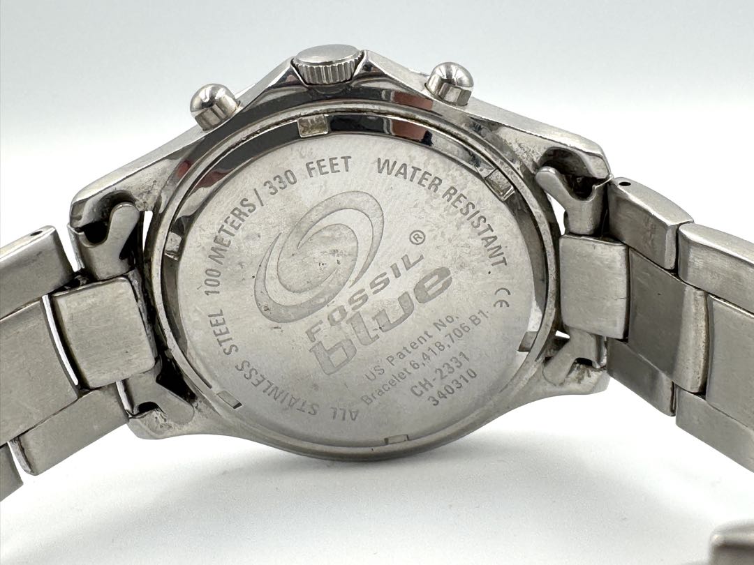 Fossil blue Analog Quartz Men Chronograph Watch