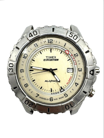 TIMEX Expedition T49938 Analog Quartz Men Men Alarm Watch Untested For Parts