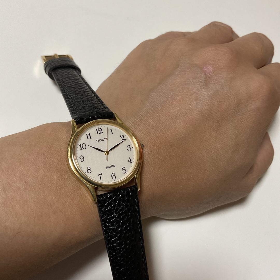 Seiko Dolce Analog Quartz Men Dolce Battery Replaced Running