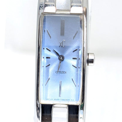 Citizen xC Analog Quartz Women Bangle Type Battery Replaced Working Item
