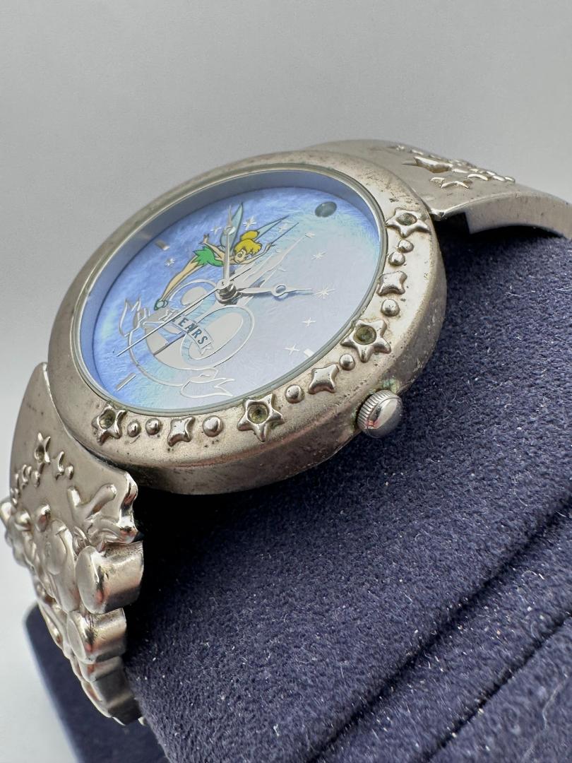 Disney Tinker Bell Mickey Mouse 20th Anniversary F234 Analog Quartz Unisex Adults Watch Tokyo Land 20Th