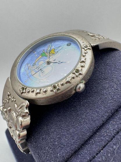 Disney Tinker Bell Mickey Mouse 20th Anniversary F234 Analog Quartz Unisex Adults Watch Tokyo Land 20Th