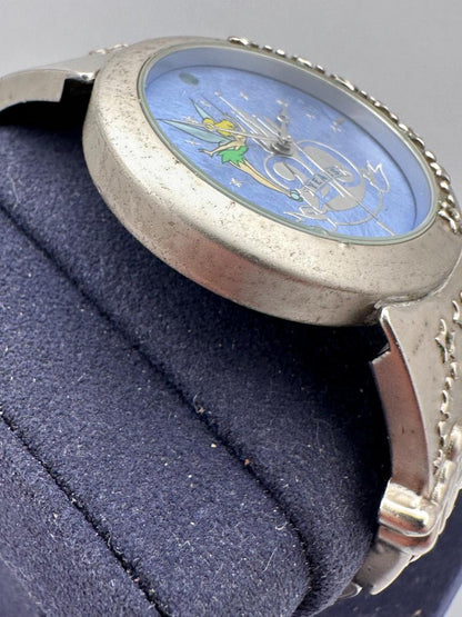 Disney Tinker Bell Mickey Mouse 20th Anniversary F234 Analog Quartz Unisex Adults Watch Tokyo Land 20Th