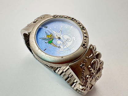 Disney Tinker Bell Mickey Mouse 20th Anniversary F234 Analog Quartz Unisex Adults Watch Tokyo Land 20Th