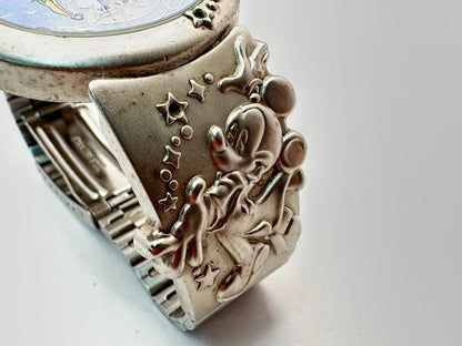 Disney Tinker Bell Mickey Mouse 20th Anniversary F234 Analog Quartz Unisex Adults Watch Tokyo Land 20Th