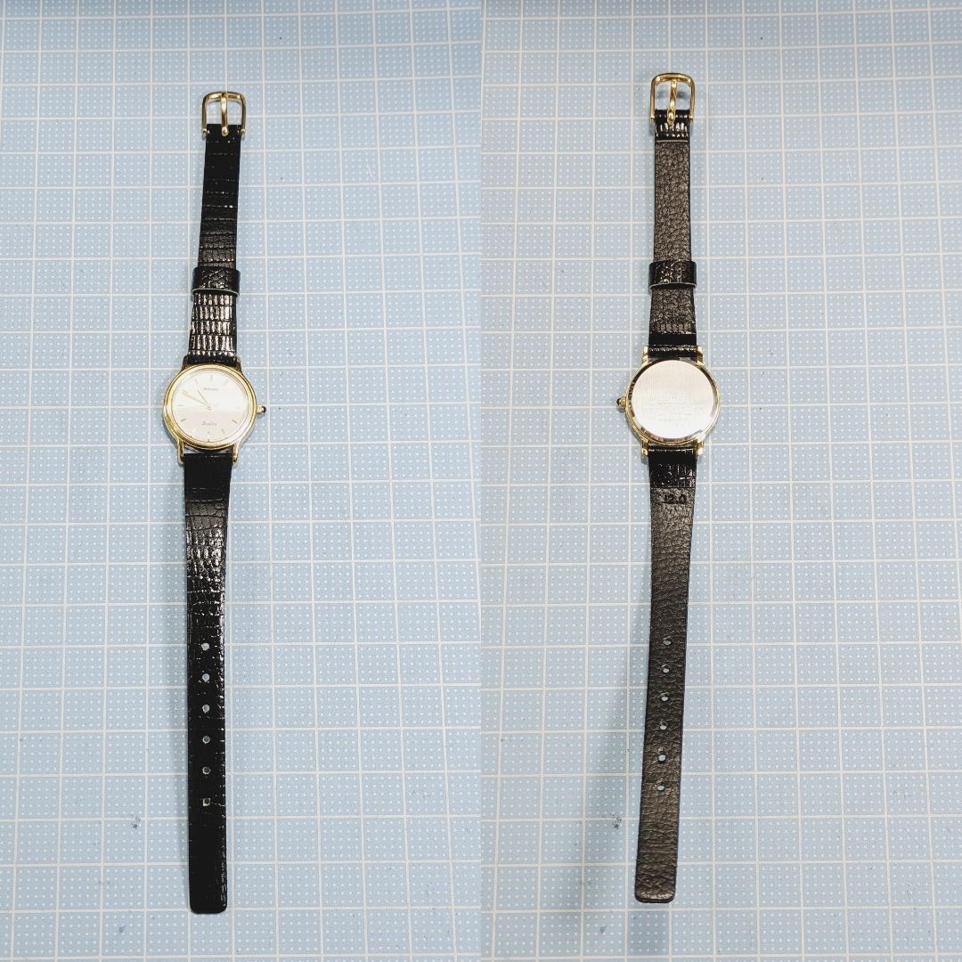 Seiko Exceline Analog Quartz Women Battery & Band Replaced Working Item