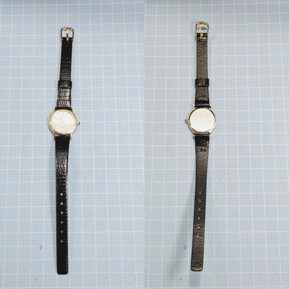 Seiko Exceline Analog Quartz Women Battery & Band Replaced Working Item