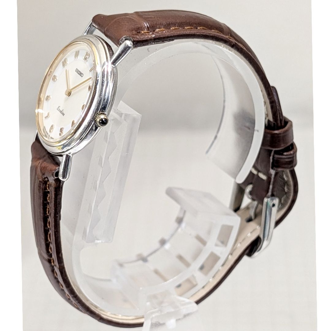 Seiko Exceline 2N20-0080 Analog Quartz Women Battery & Band Replaced Working Item
