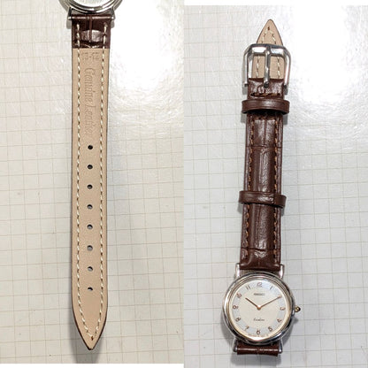 Seiko Exceline 2N20-0080 Analog Quartz Women Battery & Band Replaced Working Item