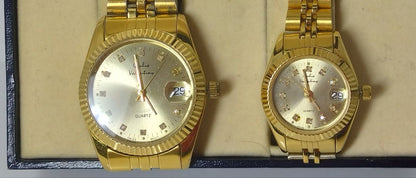 Giulio Valentino Analog Quartz Men ジュリオ・ヴァレンティノ Italy ペアーウォッチ Working Item