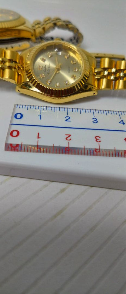 Giulio Valentino Analog Quartz Men ジュリオ・ヴァレンティノ Italy ペアーウォッチ Working Item