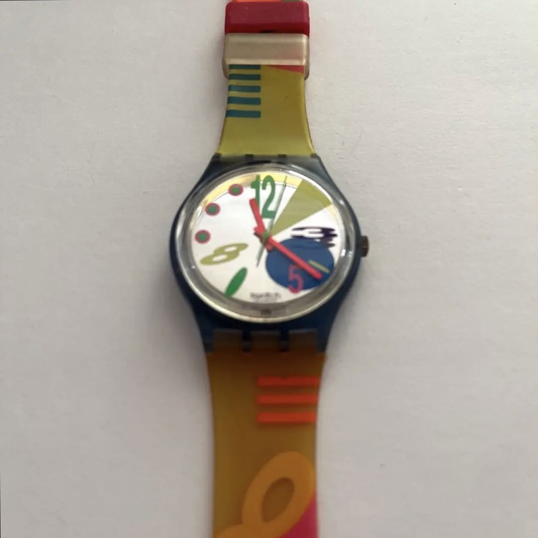Swatch colorful AG1993 Analog Quartz Men
