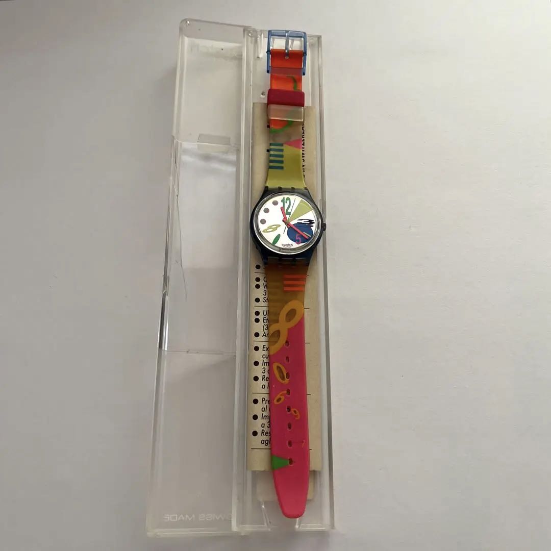 Swatch colorful AG1993 Analog Quartz Men