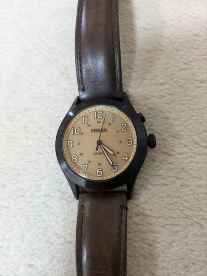 Fossil ARCHIVAL SERIES Analog Quartz Men フォッシル 限定版 ライト付き Watch