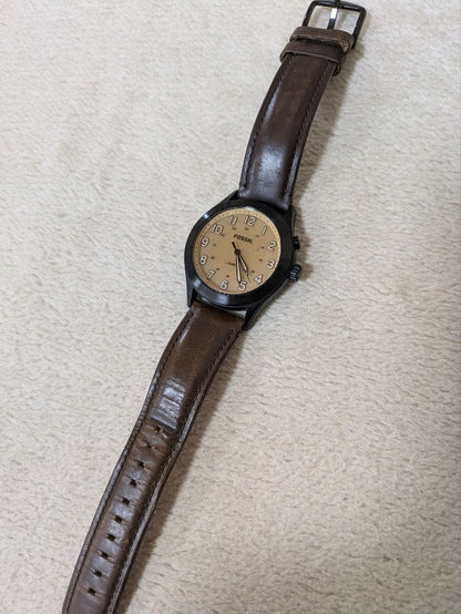 Fossil ARCHIVAL SERIES Analog Quartz Men フォッシル 限定版 ライト付き Watch