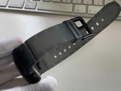 G-Shock Mini GZX-690 Digital Quartz Men ジーショック Casio グレー スケルトン クリア メタリック