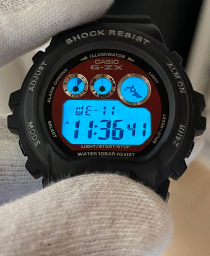 G-Shock Mini GZX-690 Digital Quartz Men ジーショック Casio グレー スケルトン クリア メタリック