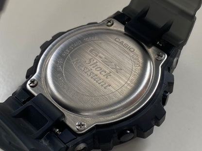 G-Shock Mini GZX-690 Digital Quartz Men ジーショック Casio グレー スケルトン クリア メタリック