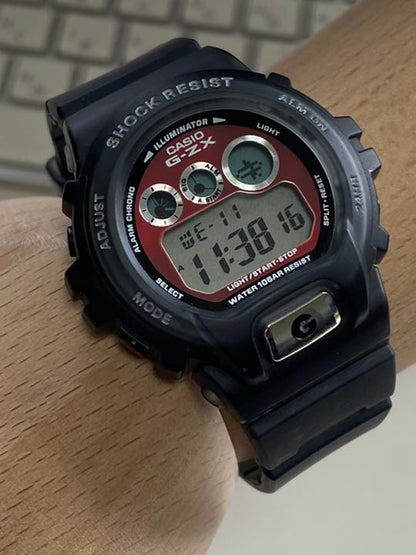 G-Shock Mini GZX-690 Digital Quartz Men ジーショック Casio グレー スケルトン クリア メタリック