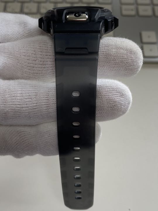 G-Shock Mini GZX-690 Digital Quartz Men ジーショック Casio グレー スケルトン クリア メタリック