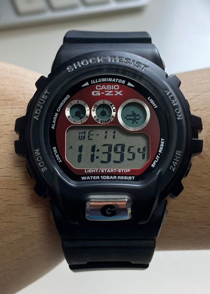 G-Shock Mini GZX-690 Digital Quartz Men ジーショック Casio グレー スケルトン クリア メタリック