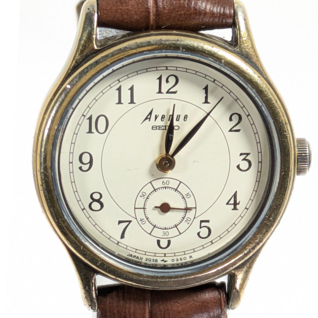 Seiko Avenue Analog Quartz Women Avanue Battery & Band Replaced Working Item