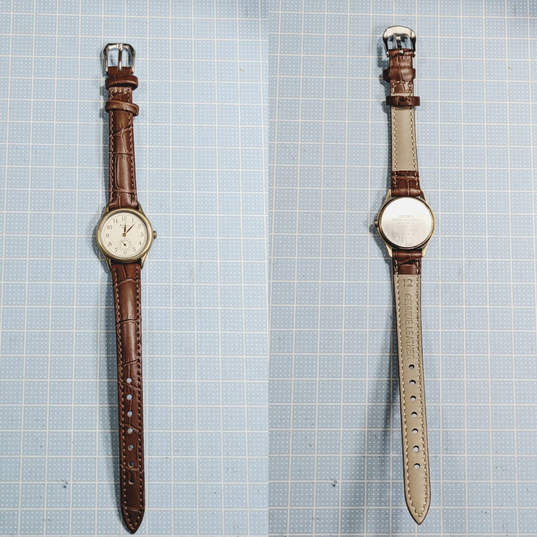 Seiko Avenue Analog Quartz Women Avanue Battery & Band Replaced Working Item