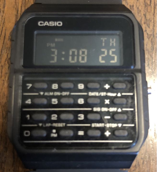 Casio Data Bank Digital Quartz Men