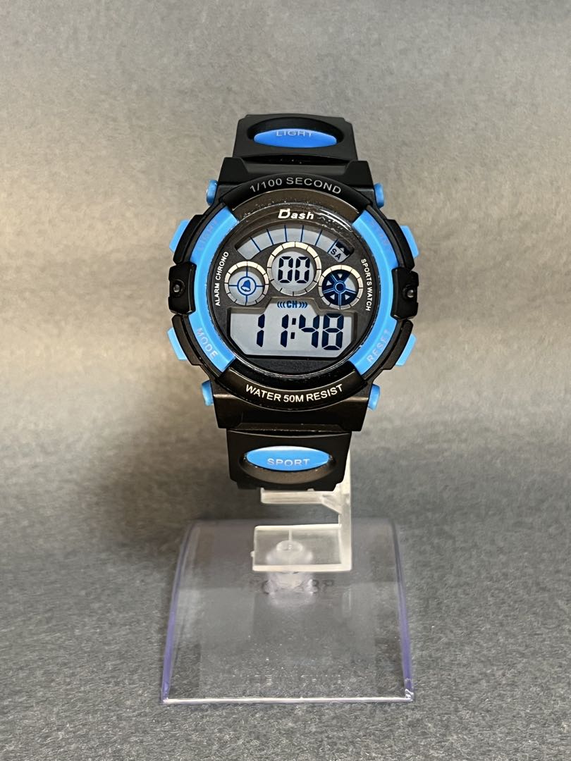 F Dash Digital Quartz Men エフ ダッシュ Watch 時計 多機能