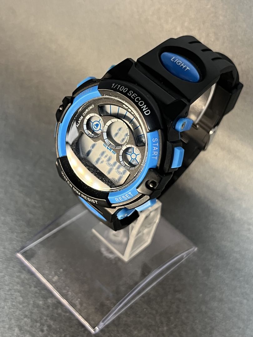 F Dash Digital Quartz Men エフ ダッシュ Watch 時計 多機能