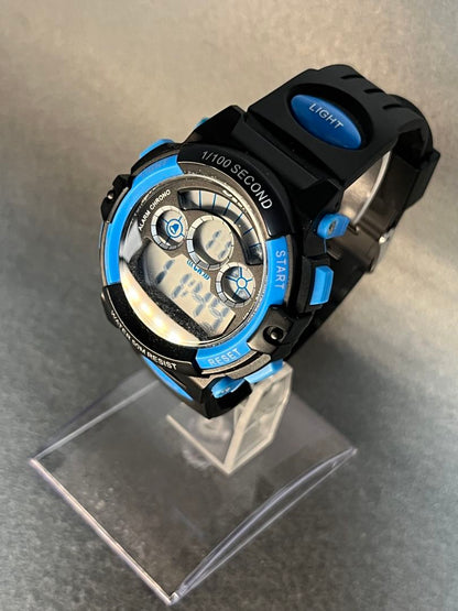 F Dash Digital Quartz Men エフ ダッシュ Watch 時計 多機能