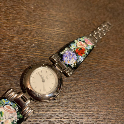 Assendelft Tole Paint Analog Quartz Women