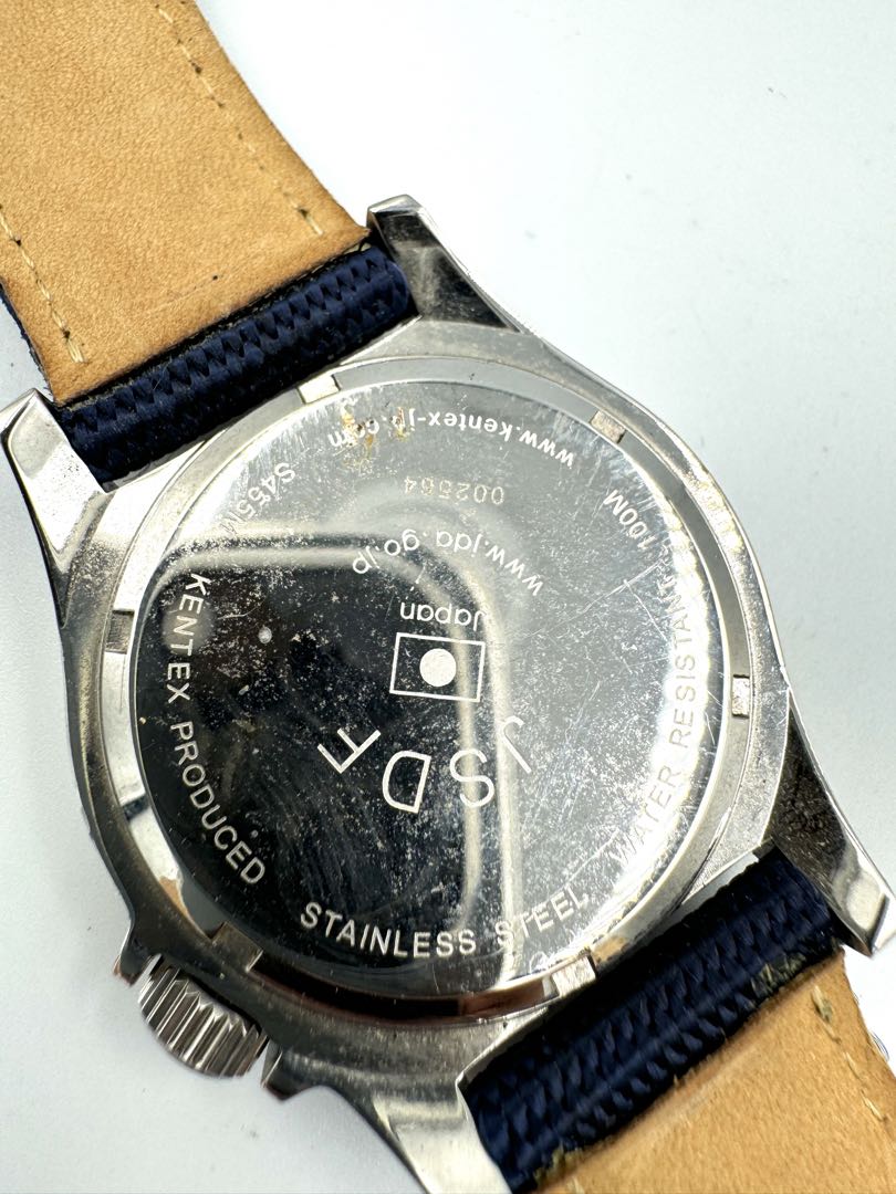 Military Analog Quartz Men Jasdf Watch Japan Air Self-Defense Force