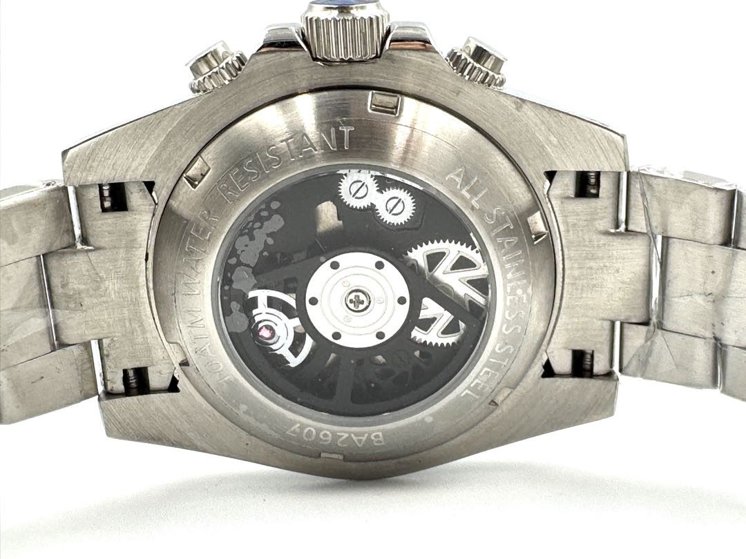 Brookiana Analog Quartz Men Gimmick Rotor Watch