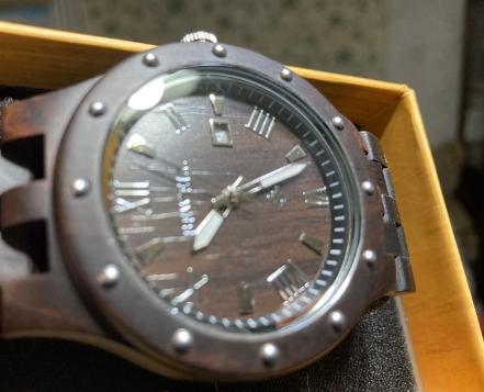 Bewell M-6-KF Analog Quartz Men よろしくね 高級感溢れるお洒落な天然木軽量防水 夜光表示 大人気 Watch