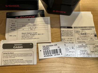 G-Shock three eyes DW-6900BBN-1DR Digital Quartz Men