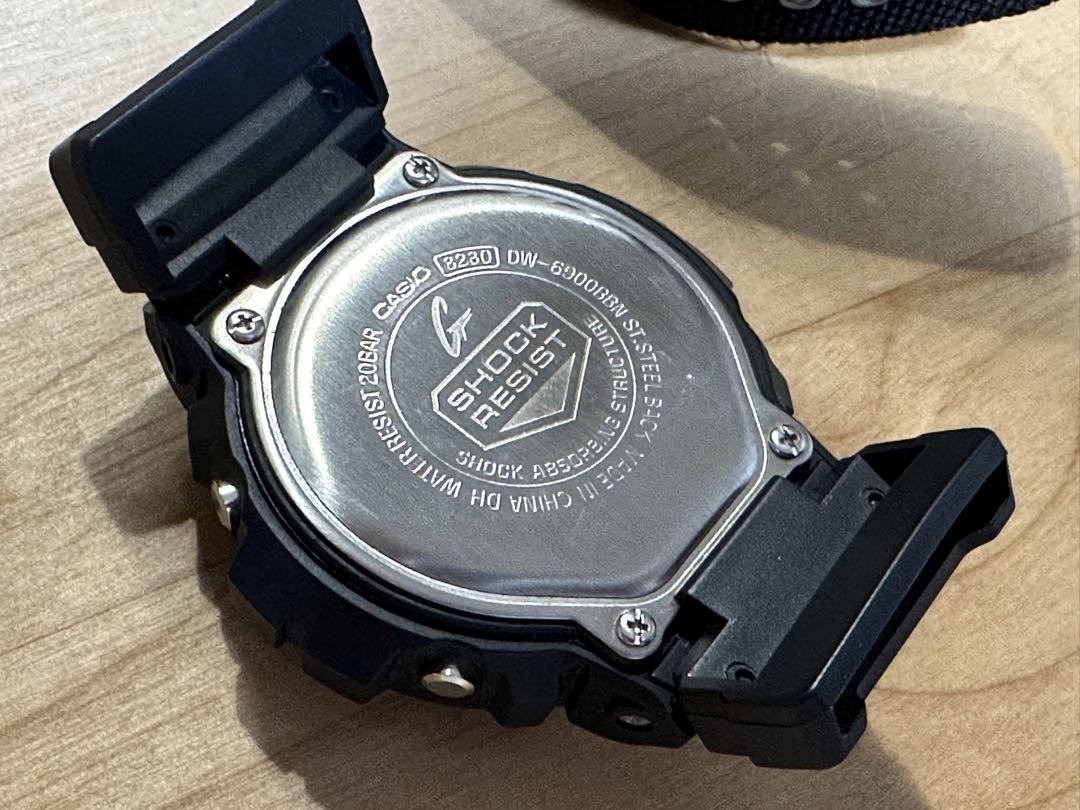 G-Shock three eyes DW-6900BBN-1DR Digital Quartz Men