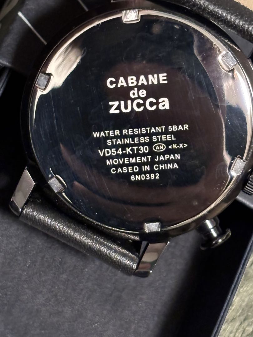 Cabane De Zucca Analog Quartz Men