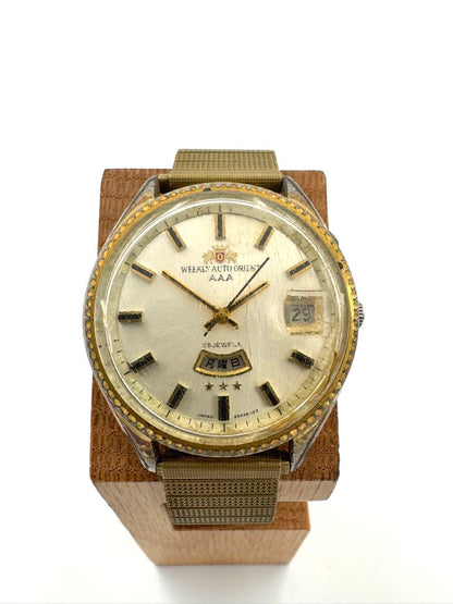 Orient Analog Mechanical (Automatic) Men Weekly Auto Aaa Automatic Watch 25 Jewels