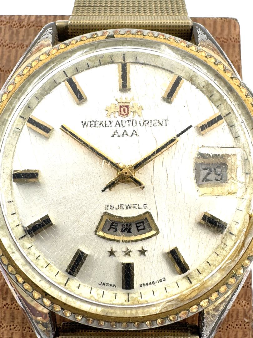 Orient Analog Mechanical (Automatic) Men Weekly Auto Aaa Automatic Watch 25 Jewels