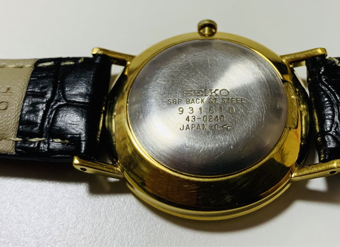 Seiko 43-0240 Analog Quartz Men