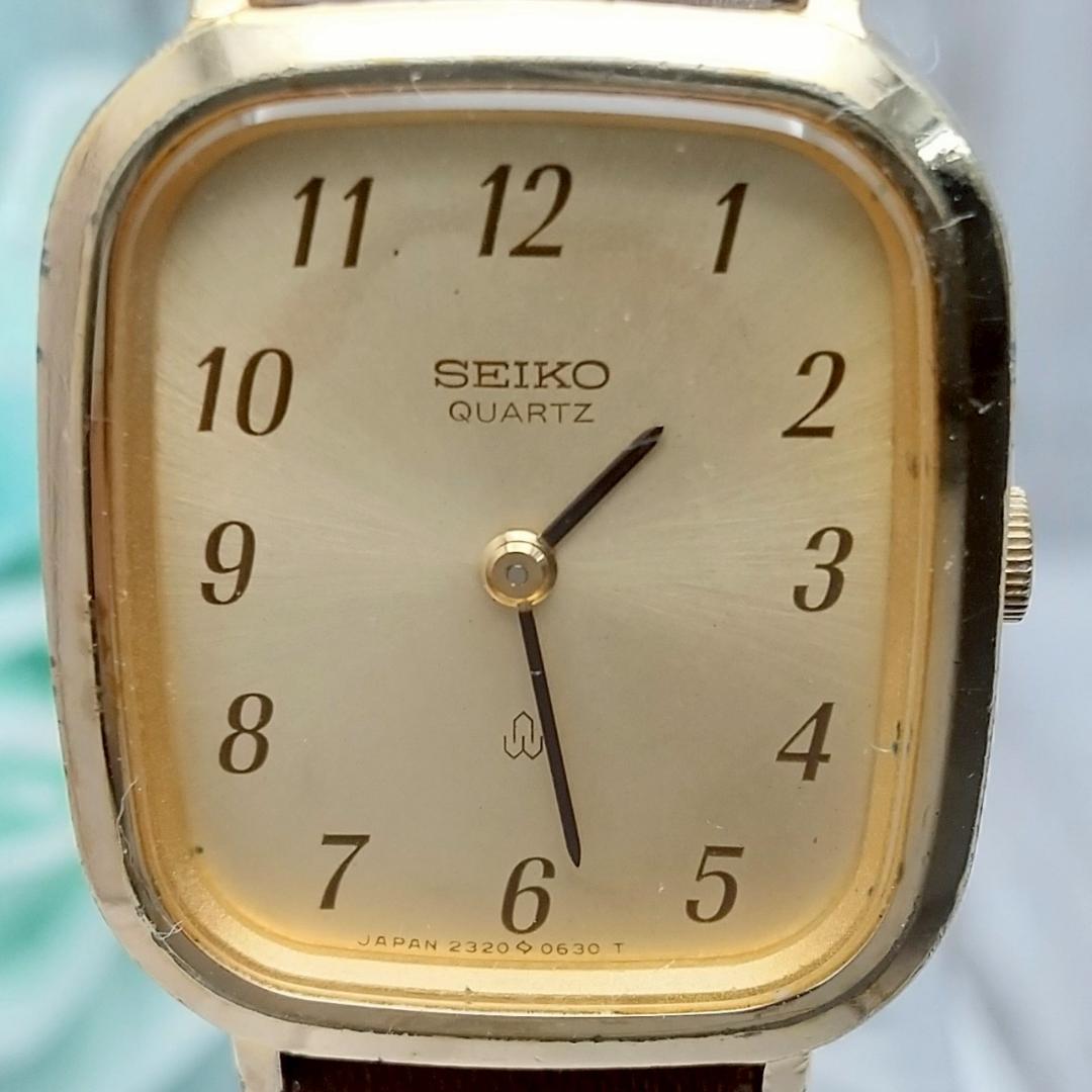 Seiko Analog Quartz Women Working Item Watch Rectangular