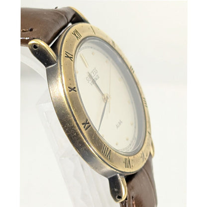 Seiko Alba Success SUCCESS Analog Quartz Men Battery & Band Replaced Working Item